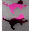 2  Buegelpailletten Katze3  spiegel pink